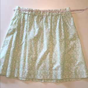 Pretty ikat cotton print skirt